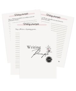 21 Days- Writing Prompts
https://payhip.com/b/Q7MS3